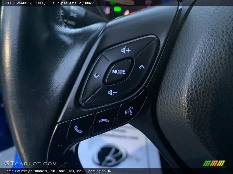 Blue Eclipse Metallic / Black 2018 Toyota C-HR XLE