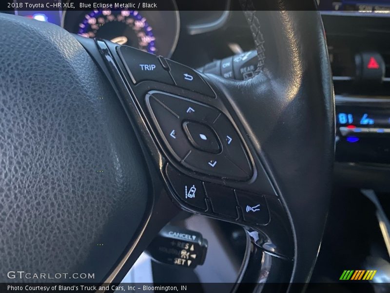 Blue Eclipse Metallic / Black 2018 Toyota C-HR XLE