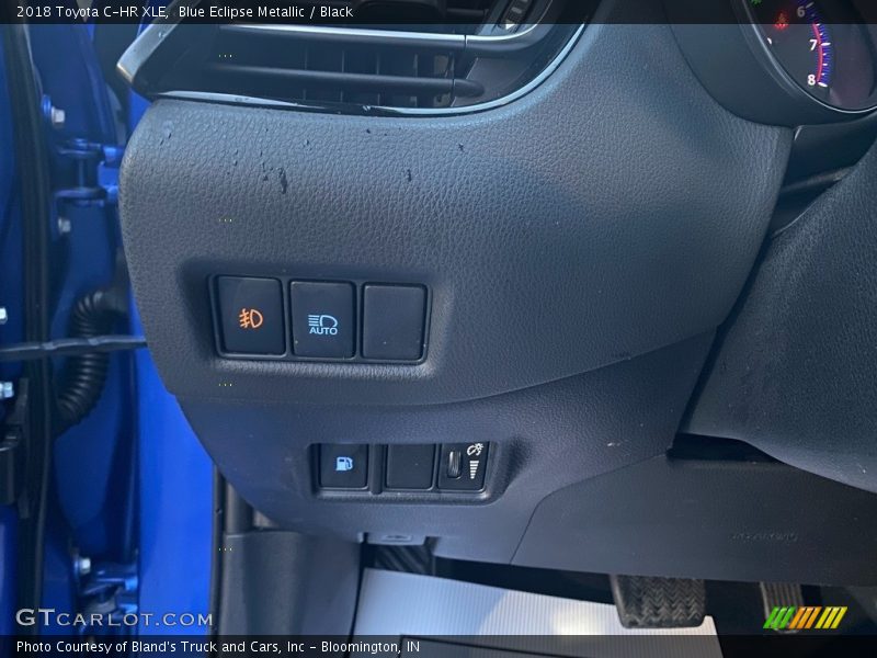 Blue Eclipse Metallic / Black 2018 Toyota C-HR XLE