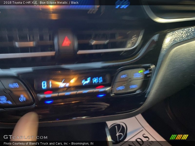 Blue Eclipse Metallic / Black 2018 Toyota C-HR XLE