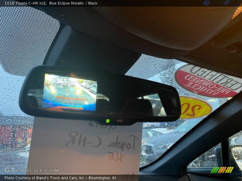 Blue Eclipse Metallic / Black 2018 Toyota C-HR XLE
