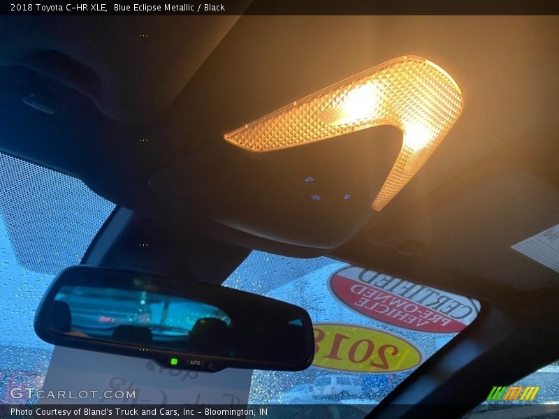 Blue Eclipse Metallic / Black 2018 Toyota C-HR XLE