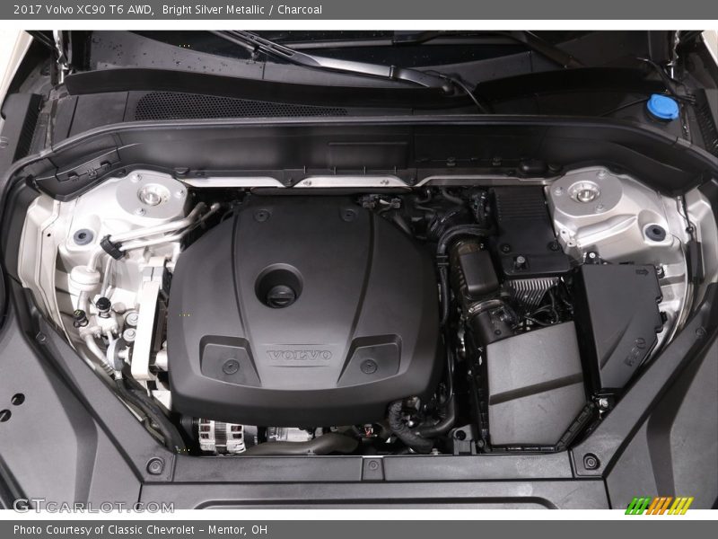  2017 XC90 T6 AWD Engine - 2.0 Liter Turbocharged/Supercharged DOHC 16-Valve VVT 4 Cylinder
