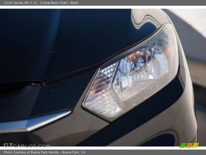 Crystal Black Pearl / Black 2016 Honda HR-V LX