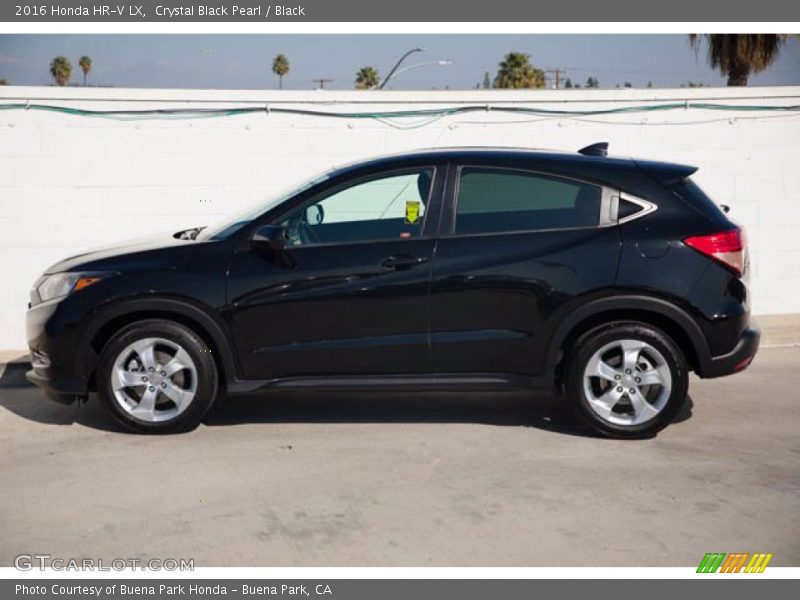 Crystal Black Pearl / Black 2016 Honda HR-V LX