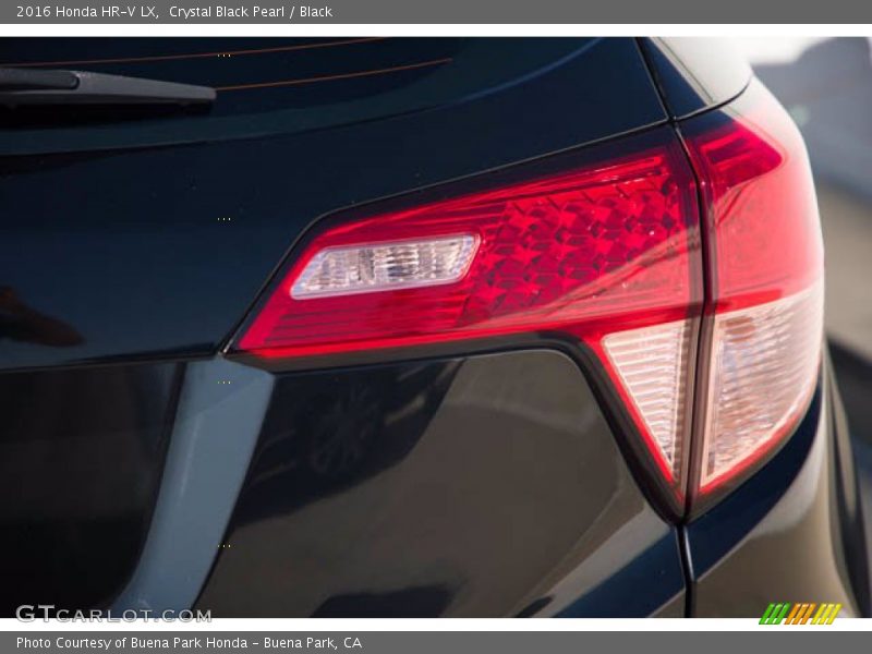 Crystal Black Pearl / Black 2016 Honda HR-V LX