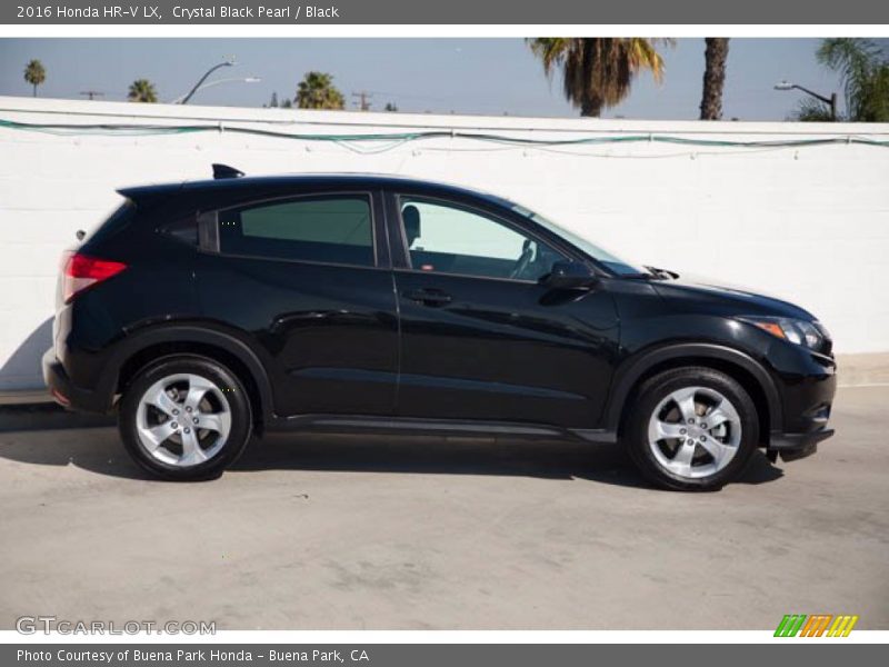 Crystal Black Pearl / Black 2016 Honda HR-V LX