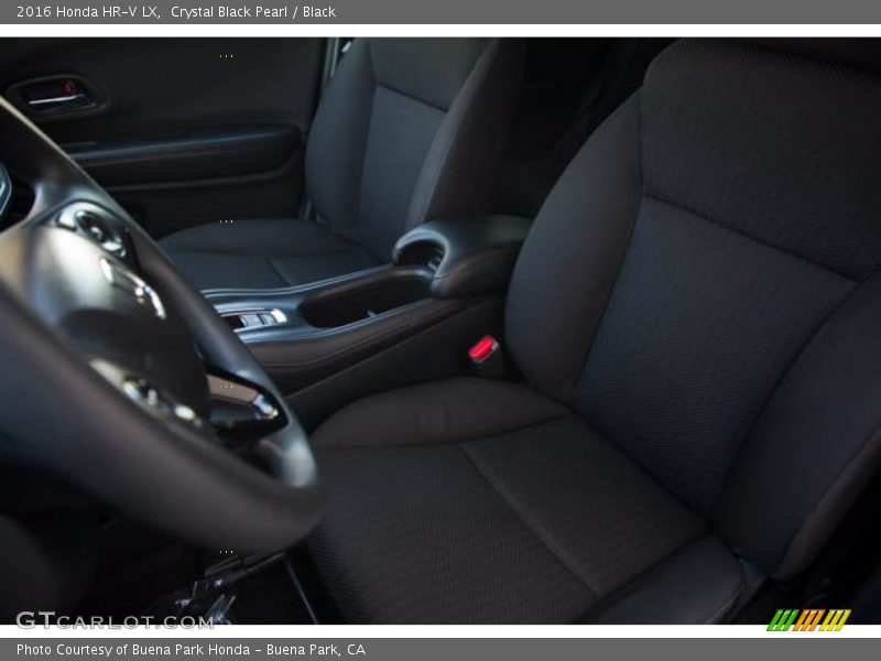 Crystal Black Pearl / Black 2016 Honda HR-V LX