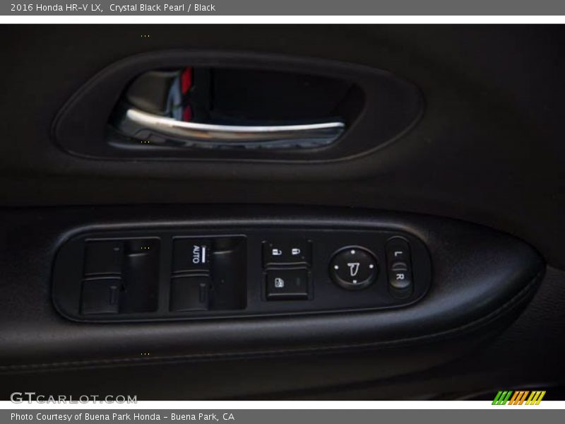 Crystal Black Pearl / Black 2016 Honda HR-V LX