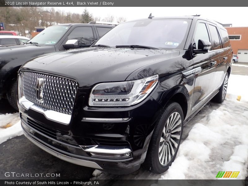 Black Velvet / Ebony 2018 Lincoln Navigator Reserve L 4x4