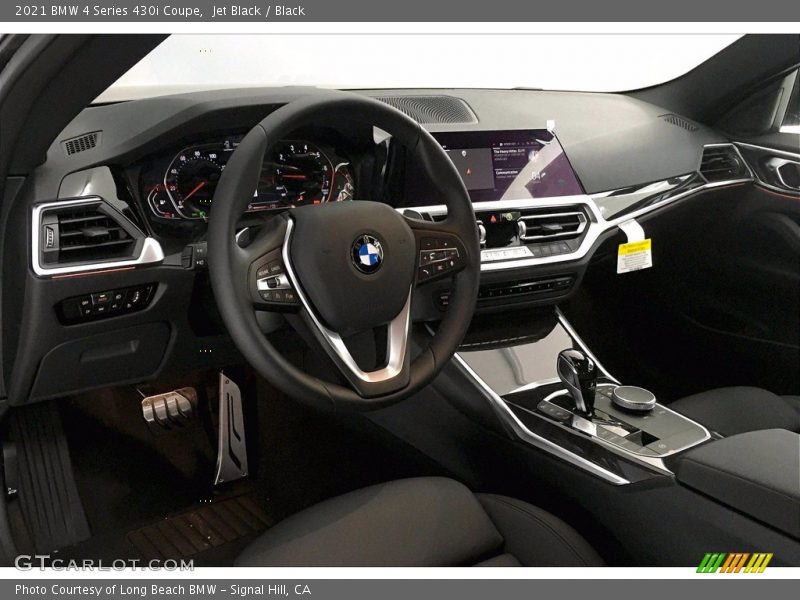 Jet Black / Black 2021 BMW 4 Series 430i Coupe