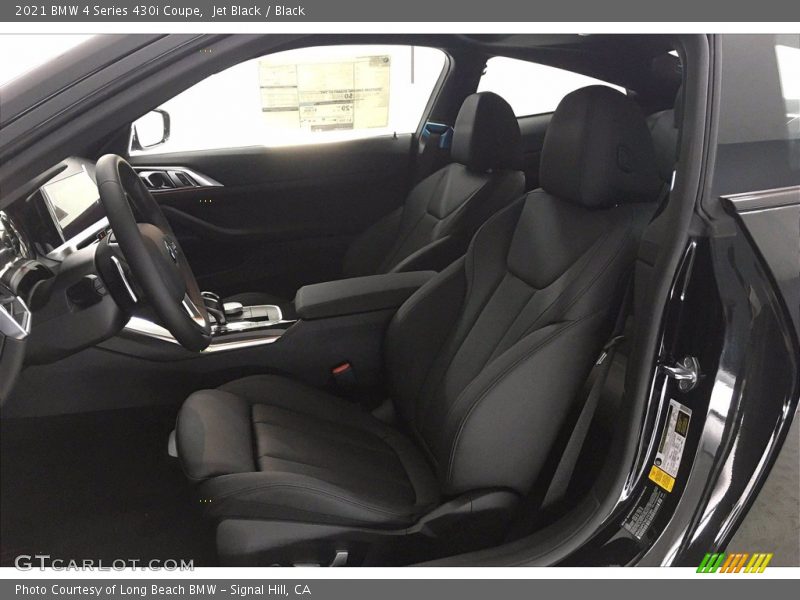 Jet Black / Black 2021 BMW 4 Series 430i Coupe