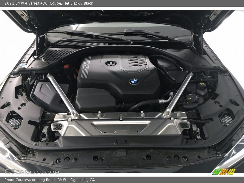 Jet Black / Black 2021 BMW 4 Series 430i Coupe