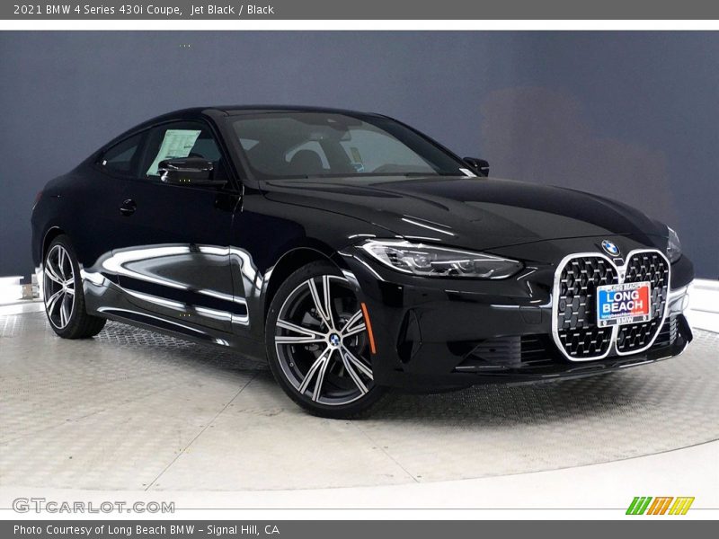 Jet Black / Black 2021 BMW 4 Series 430i Coupe