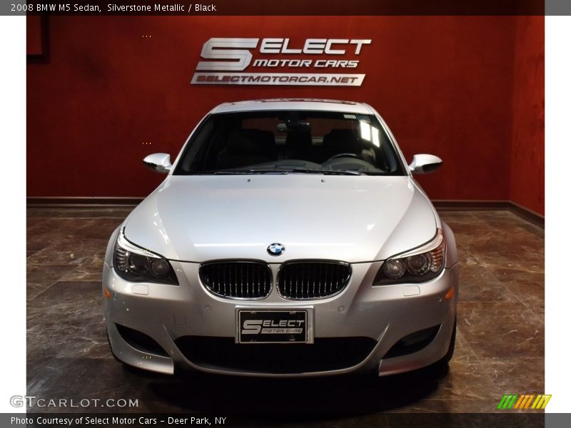 Silverstone Metallic / Black 2008 BMW M5 Sedan