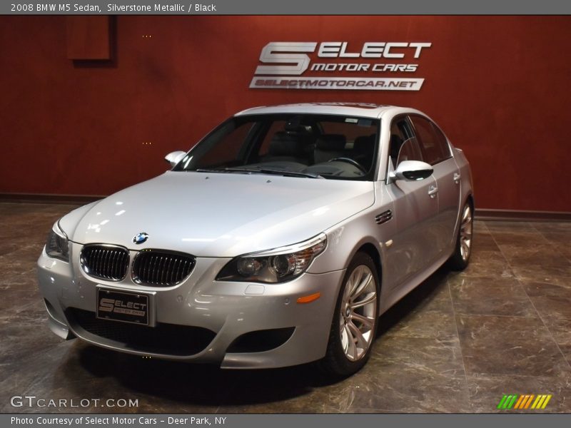 Silverstone Metallic / Black 2008 BMW M5 Sedan