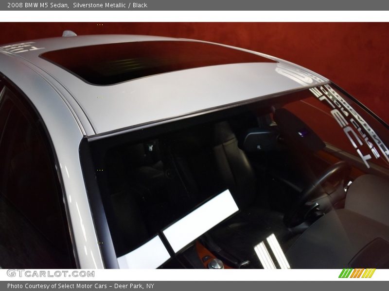 Silverstone Metallic / Black 2008 BMW M5 Sedan