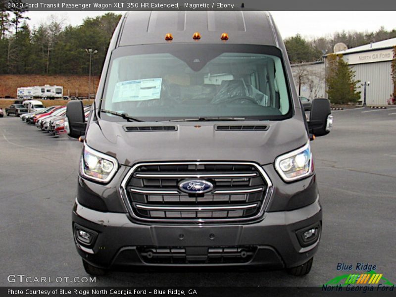 Magnetic / Ebony 2020 Ford Transit Passenger Wagon XLT 350 HR Extended