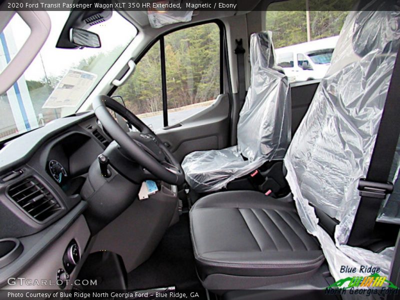 Magnetic / Ebony 2020 Ford Transit Passenger Wagon XLT 350 HR Extended