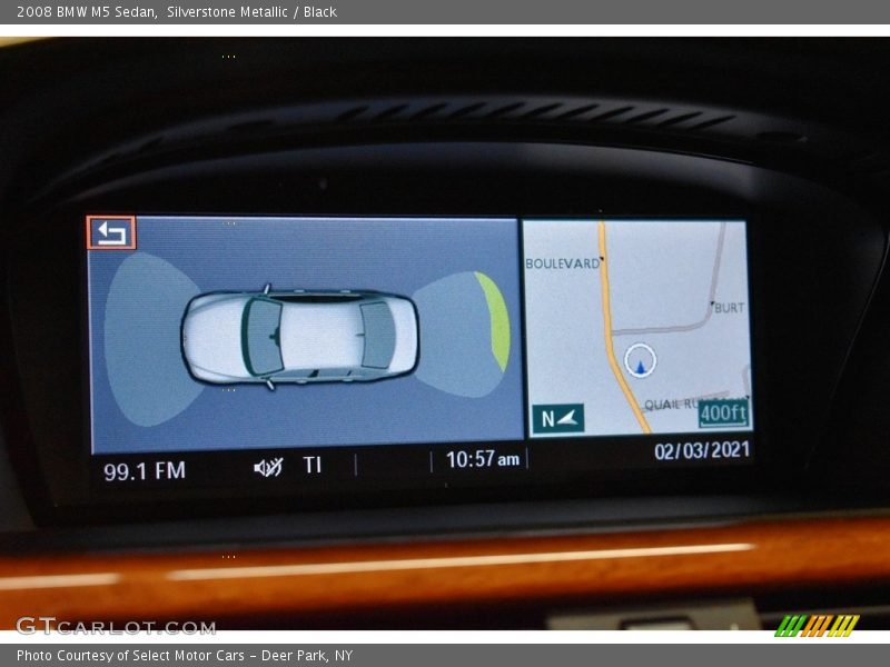 Silverstone Metallic / Black 2008 BMW M5 Sedan