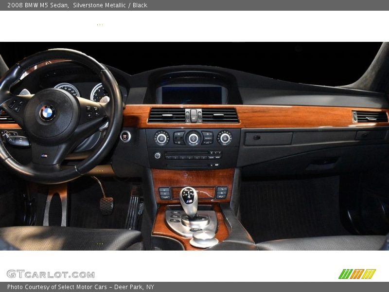 Silverstone Metallic / Black 2008 BMW M5 Sedan