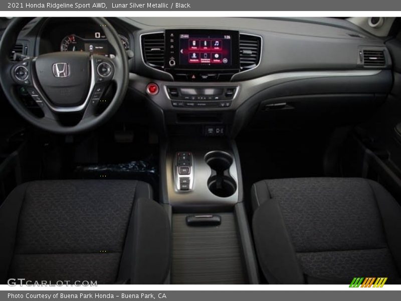 Lunar Silver Metallic / Black 2021 Honda Ridgeline Sport AWD