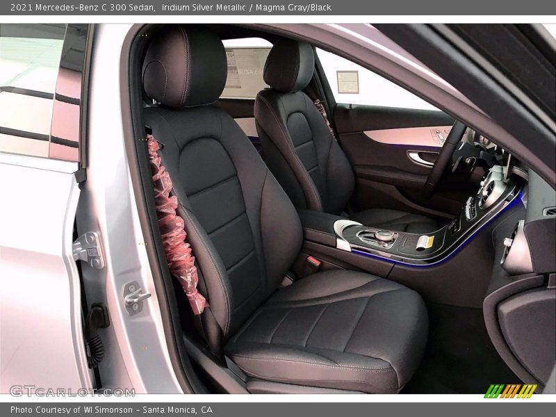 Iridium Silver Metallic / Magma Gray/Black 2021 Mercedes-Benz C 300 Sedan