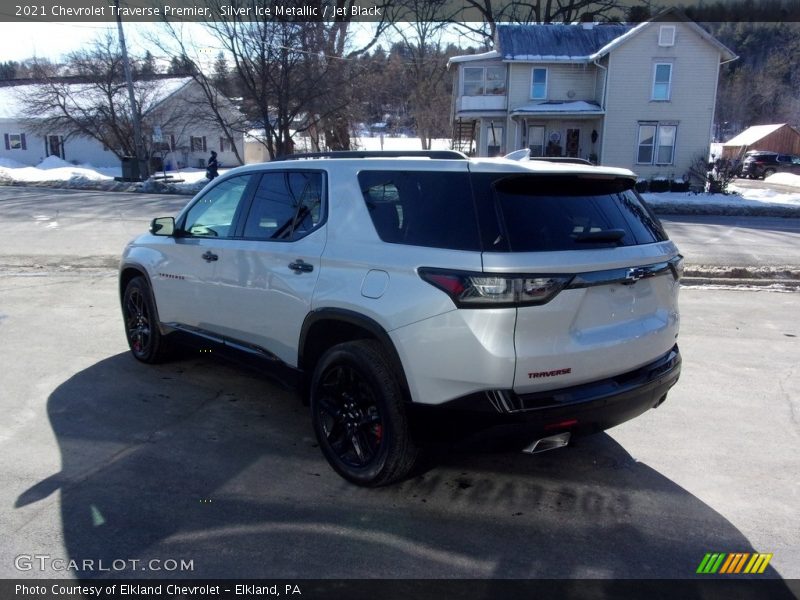 Silver Ice Metallic / Jet Black 2021 Chevrolet Traverse Premier