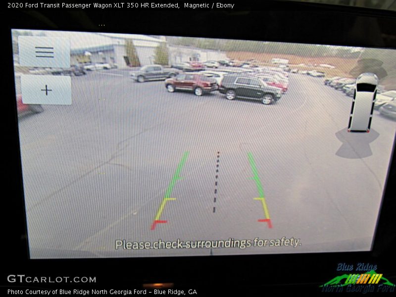 Magnetic / Ebony 2020 Ford Transit Passenger Wagon XLT 350 HR Extended