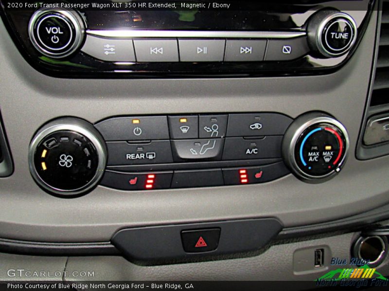 Magnetic / Ebony 2020 Ford Transit Passenger Wagon XLT 350 HR Extended