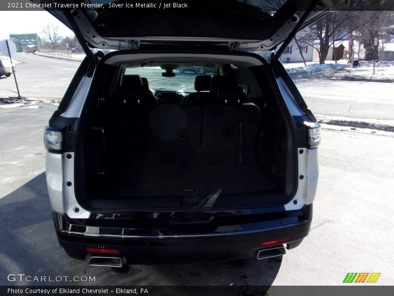 Silver Ice Metallic / Jet Black 2021 Chevrolet Traverse Premier
