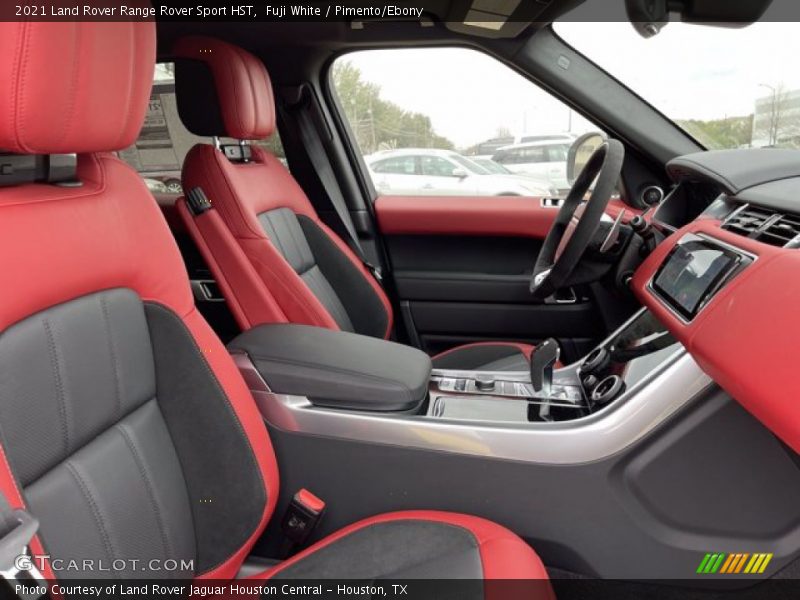 Front Seat of 2021 Range Rover Sport HST