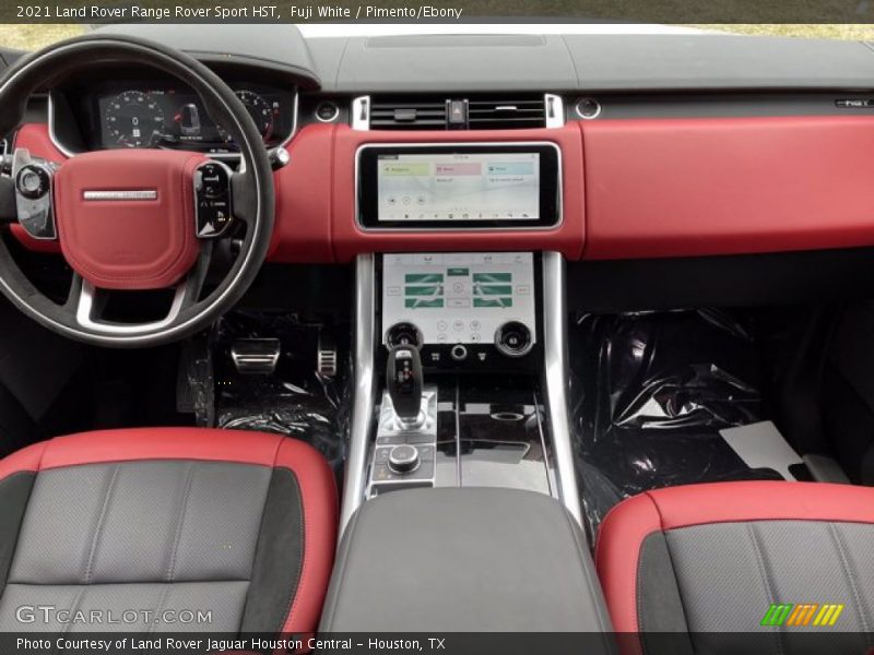 Dashboard of 2021 Range Rover Sport HST