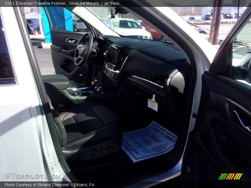 Silver Ice Metallic / Jet Black 2021 Chevrolet Traverse Premier