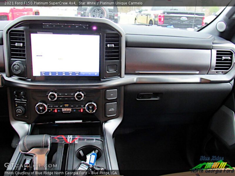 Dashboard of 2021 F150 Platinum SuperCrew 4x4