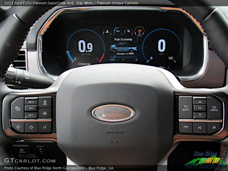 Star White / Platinum Unique Carmelo 2021 Ford F150 Platinum SuperCrew 4x4