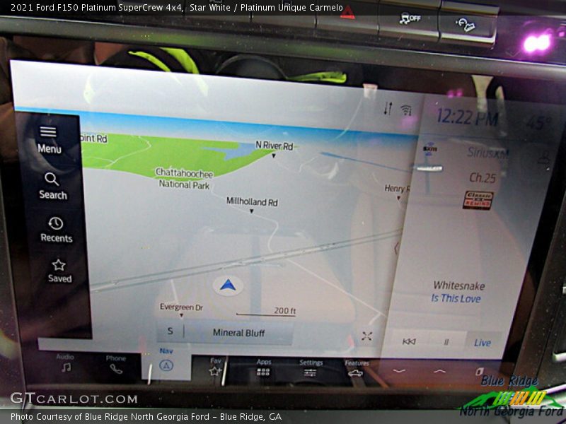 Star White / Platinum Unique Carmelo 2021 Ford F150 Platinum SuperCrew 4x4