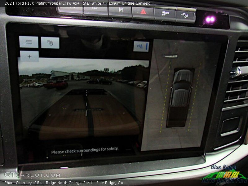 Star White / Platinum Unique Carmelo 2021 Ford F150 Platinum SuperCrew 4x4