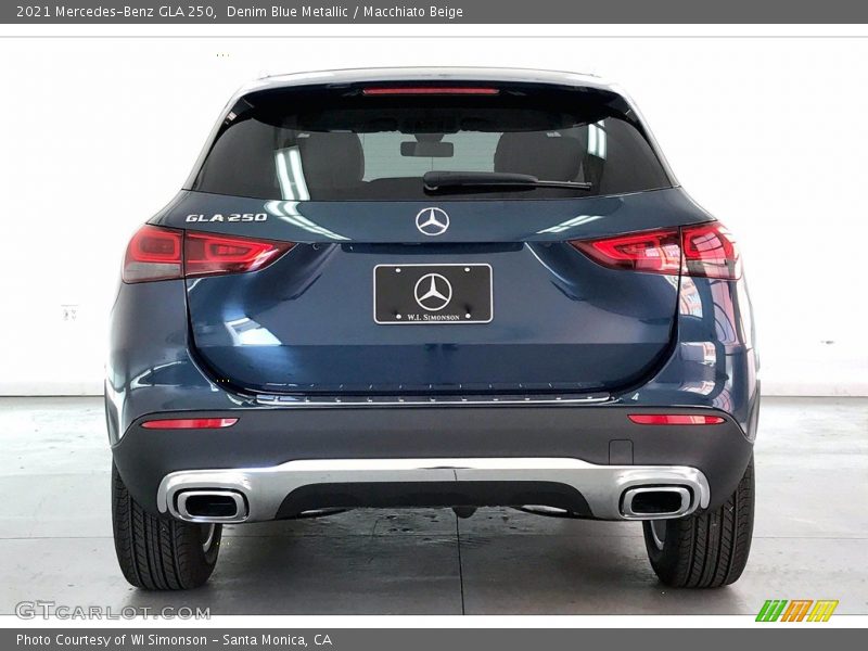 Denim Blue Metallic / Macchiato Beige 2021 Mercedes-Benz GLA 250
