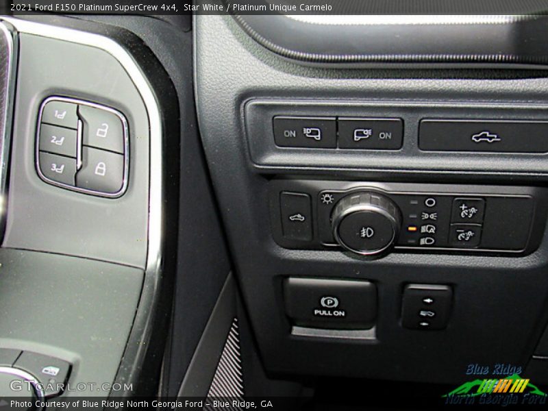 Controls of 2021 F150 Platinum SuperCrew 4x4