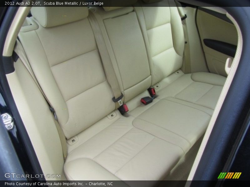 Scuba Blue Metallic / Luxor Beige 2012 Audi A3 2.0T