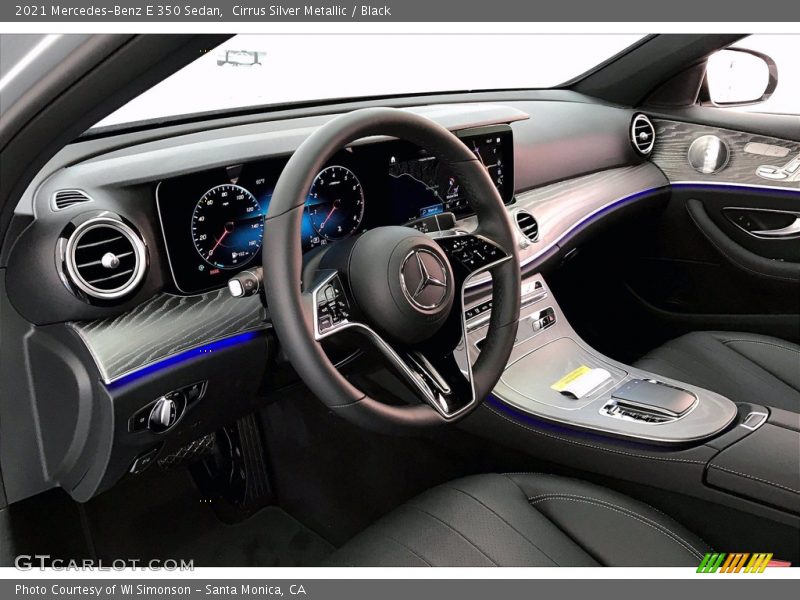 Cirrus Silver Metallic / Black 2021 Mercedes-Benz E 350 Sedan
