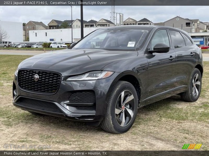 Front 3/4 View of 2021 F-PACE P340 S