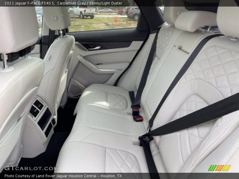 Rear Seat of 2021 F-PACE P340 S