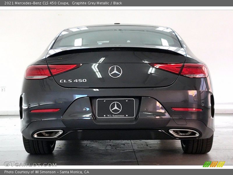 Graphite Grey Metallic / Black 2021 Mercedes-Benz CLS 450 Coupe