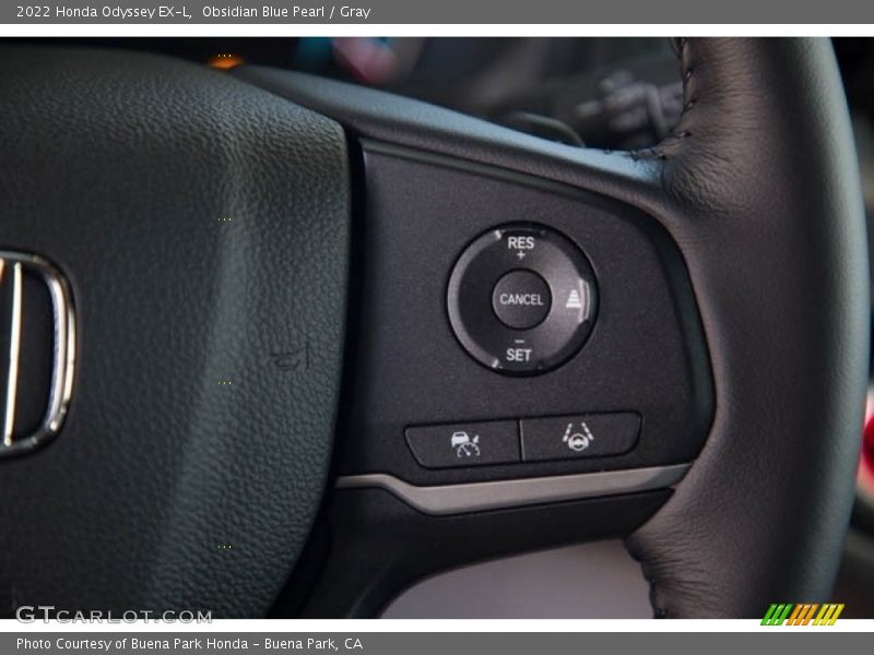 Obsidian Blue Pearl / Gray 2022 Honda Odyssey EX-L