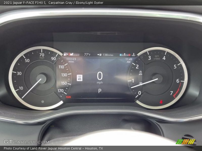  2021 F-PACE P340 S P340 S Gauges