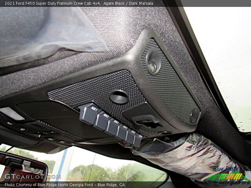 Agate Black / Dark Marsala 2021 Ford F450 Super Duty Platinum Crew Cab 4x4