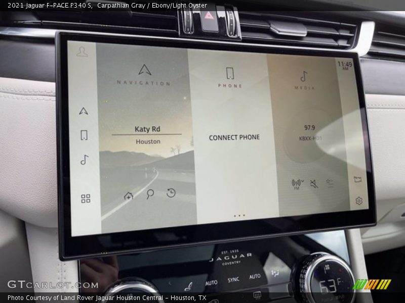 Carpathian Gray / Ebony/Light Oyster 2021 Jaguar F-PACE P340 S