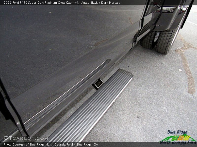 Agate Black / Dark Marsala 2021 Ford F450 Super Duty Platinum Crew Cab 4x4